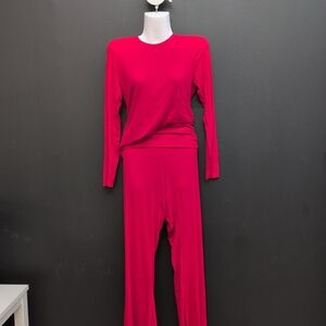 Victoria's Secret SoSoft™ Modal Ribbed Long Lounge Set XL Lipstick